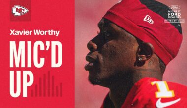 🎙️ Xavier Worthy was MIC'D UP and CELEBRATING during win vs Raiders | Kansas City Chiefs