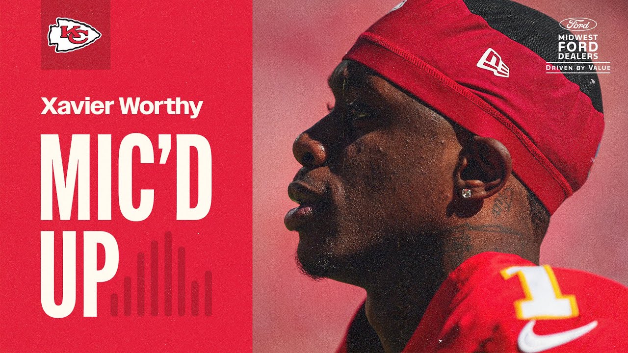 🎙️ Xavier Worthy was MIC'D UP and CELEBRATING during win vs Raiders | Kansas City Chiefs