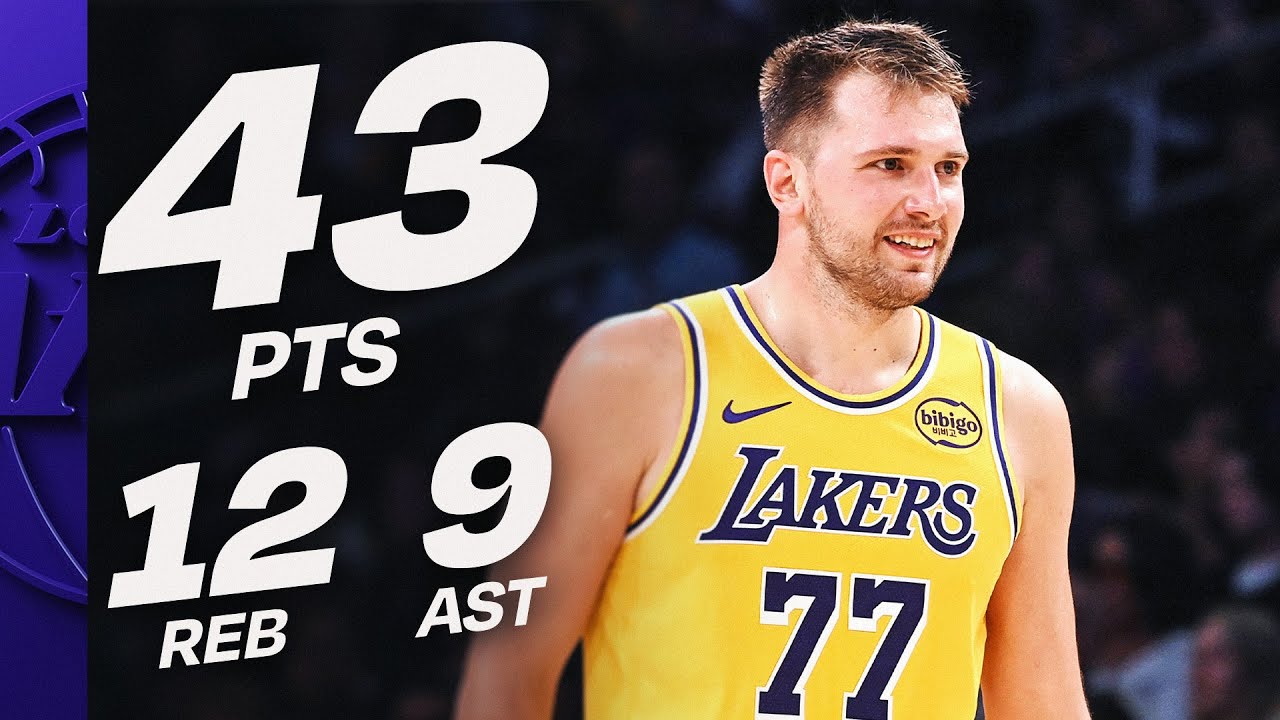 Luka Dončić Was ELECTRIC In Lakers' Opener | October 21, 2025