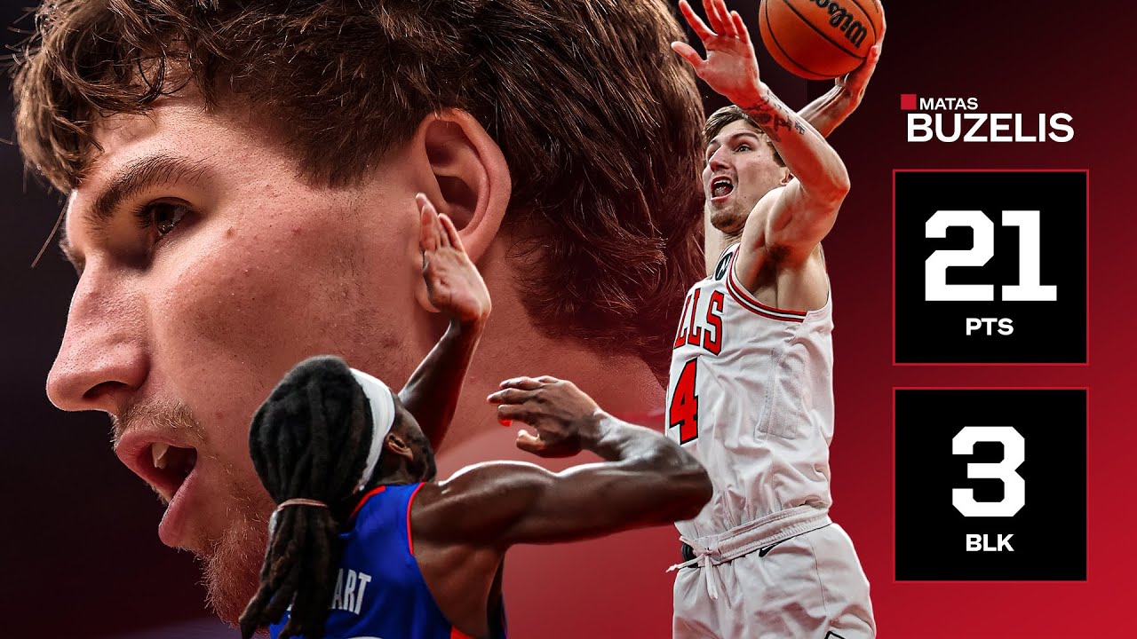 Matas Buzelis SHOWED OUT on Opening Night 🔥 | Chicago Bulls Highlights