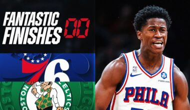 Final 3:53 WILD ENDING 76ers vs Celtics | October 22, 2025