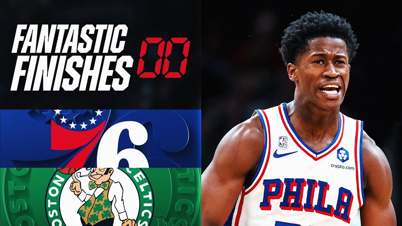 Final 3:53 WILD ENDING 76ers vs Celtics | October 22, 2025