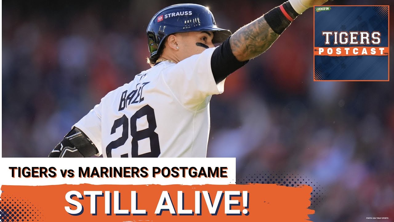 TIGERS POSTCAST: STILL ALIVE! Detroit Tigers STAVE OFF Elimination With Win Over Seattle Mariners