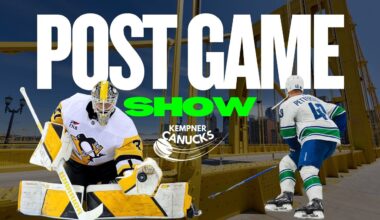 Canucks vs Penguins! POST Game Show.