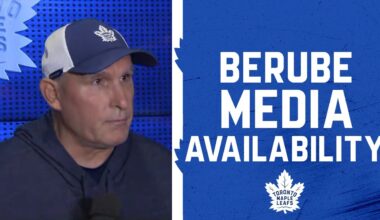 Craig Berube | Practice | October 22, 2025