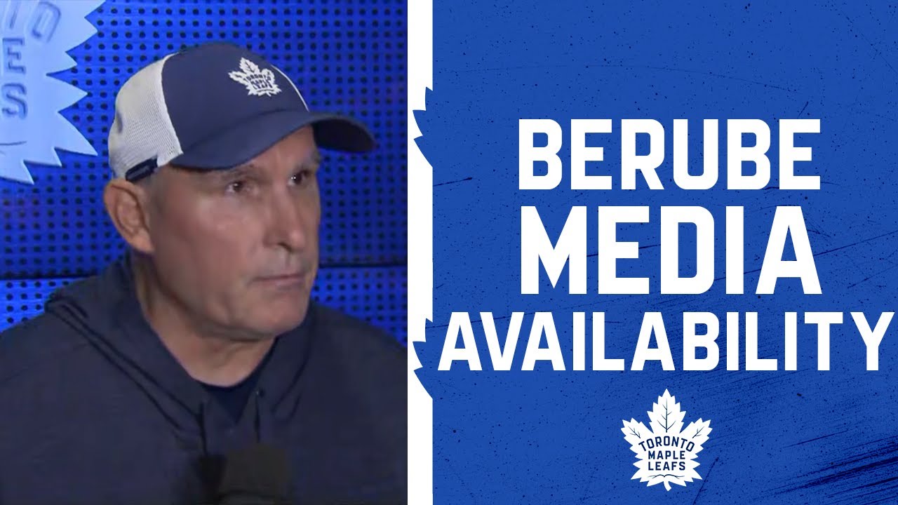 Craig Berube | Practice | October 22, 2025