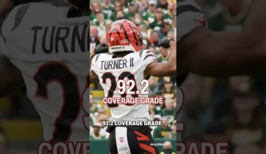 The secret superstar from week 7 is.... Bengals CB D.J. Turner 🔥