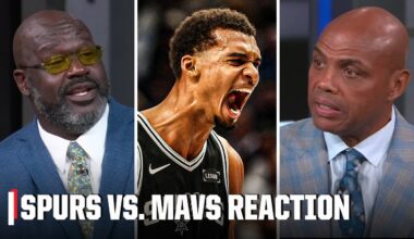 'MVP-like' 🗣️ Inside The NBA reacts to Victor Wembanyama's 40-piece vs. Mavericks + Cavs vs. Knicks