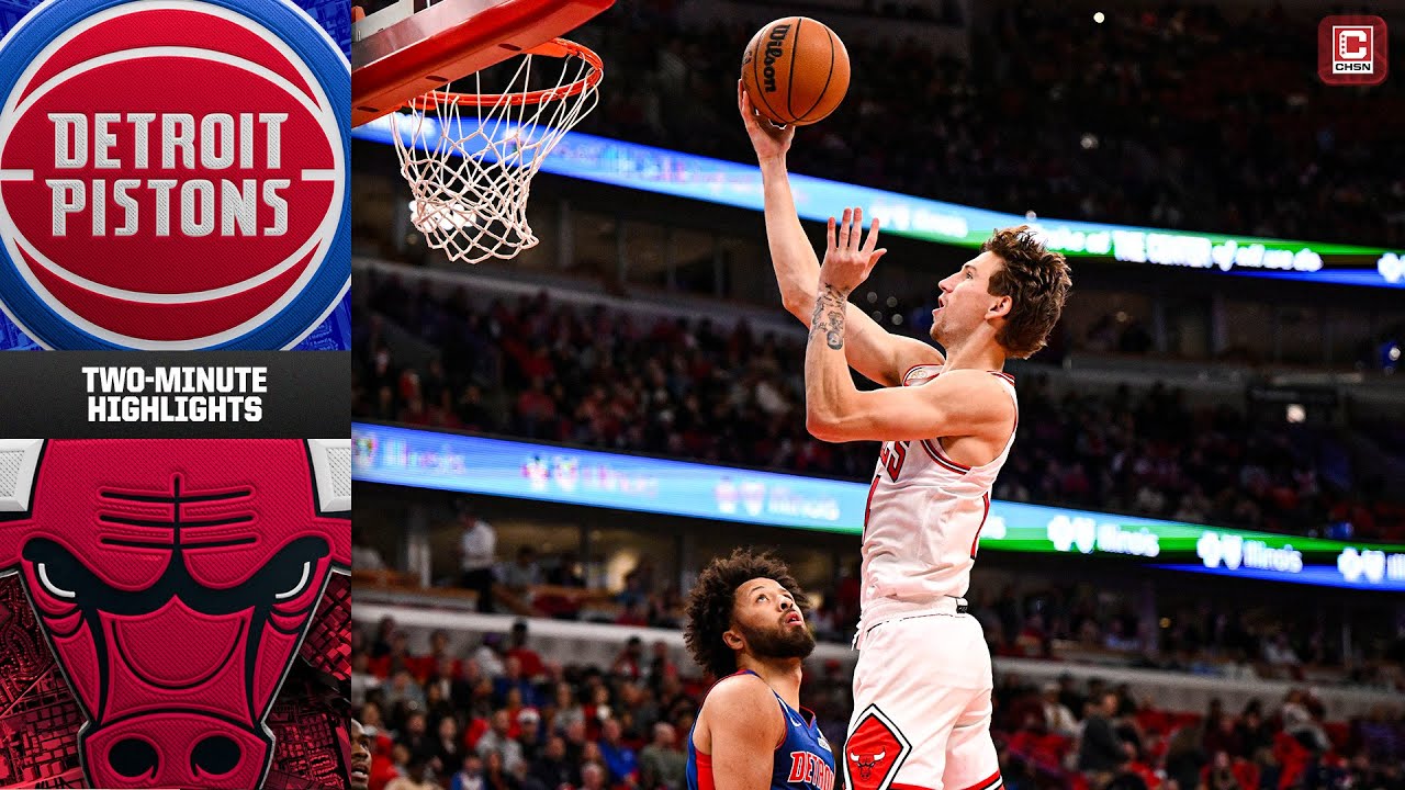 Detroit Pistons at Chicago Bulls (10/22/25) | Game Highlights | CHSN Bulls