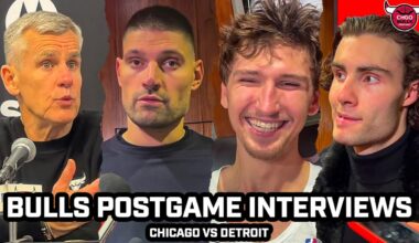 BULLS LOCKER ROOM: ‘Next Man Up’ Chicago Bulls Top Pistons in Season Opener