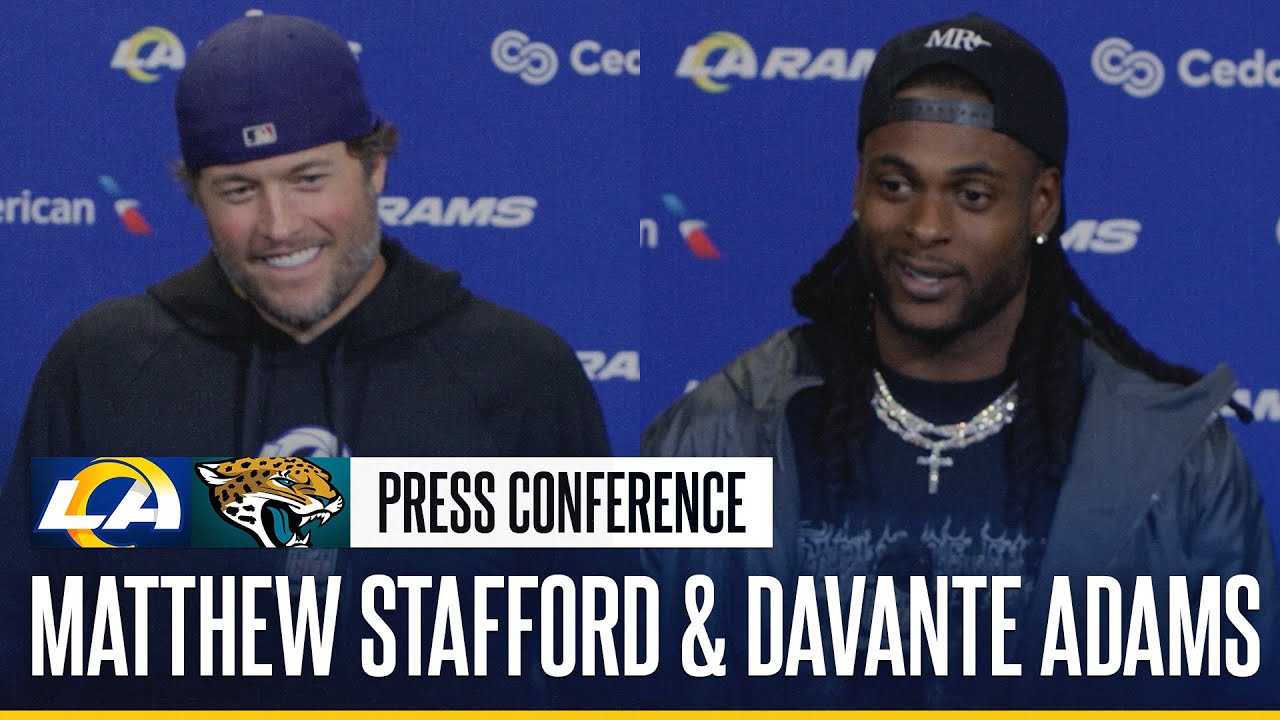 Matthew Stafford & Davante Adams Talk About Sunday's 35-7 Win Over The Jaguars