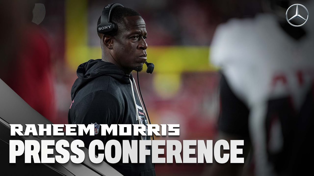 Raheem Morris reflects on Atlanta Falcons matchup vs San Francisco 49ers | Press Conference