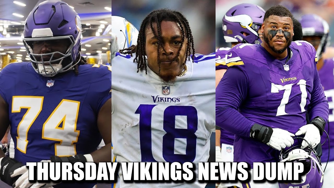 Minnesota Vikings News Dump (10.23.2025) | Donovan For Real, Need JETS, Will Darrisaw Play?