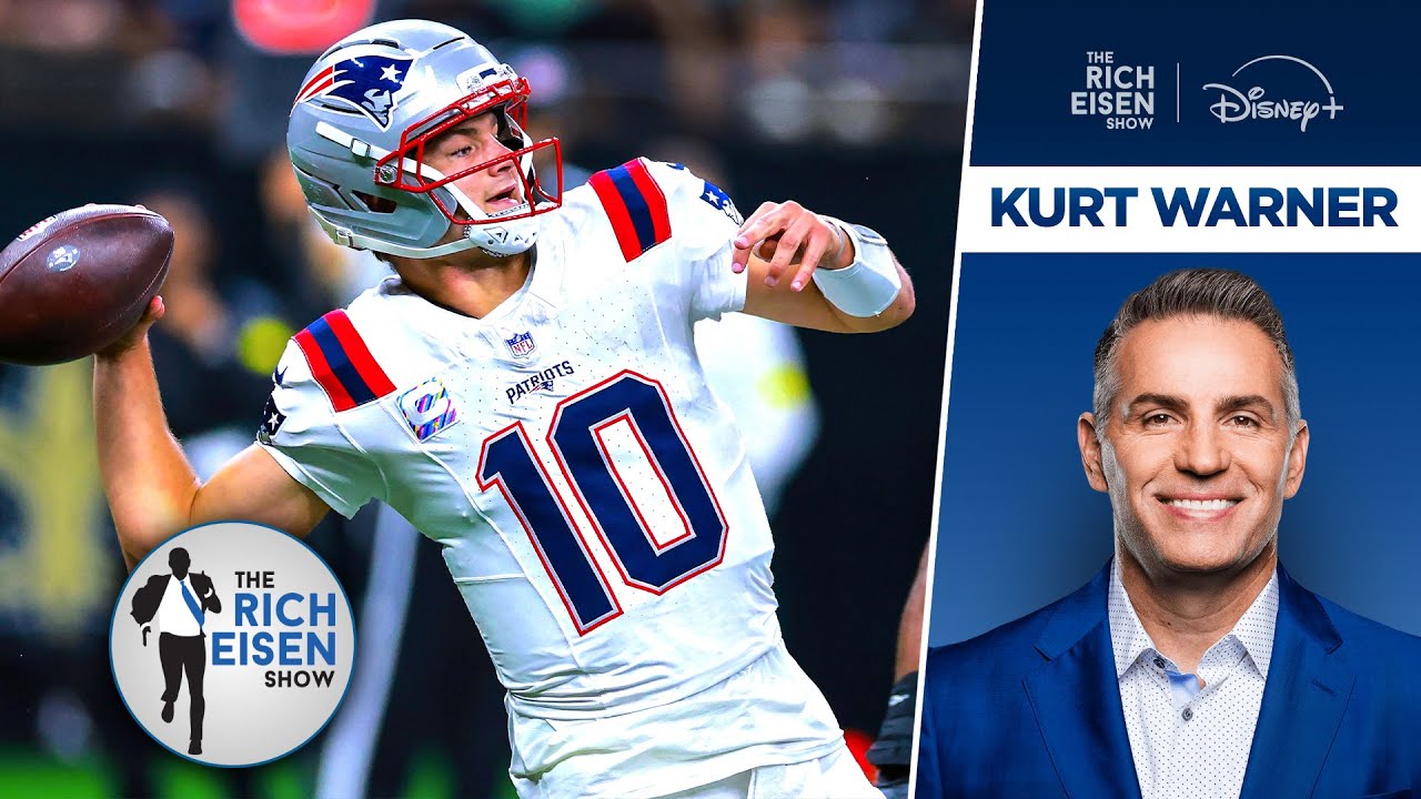 NFL Network’s Kurt Warner: Patriots QB Drake Maye Is NFL’s Best Deep Thrower | The Rich Eisen Show