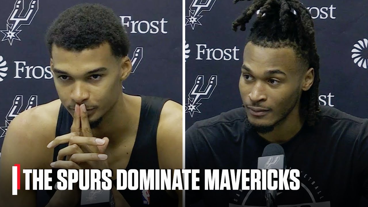 Victor Wembanyama & Stephon Castle working on ‘building a mansion’ with Spurs | NBA on ESPN