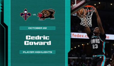 Cedric Coward Highlights vs New Orleans Pelicans