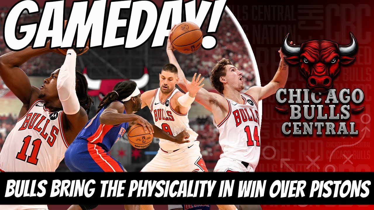 Matas Buzelis Scores 21 As Bulls Bring The Physicality In Win Over Pistons!