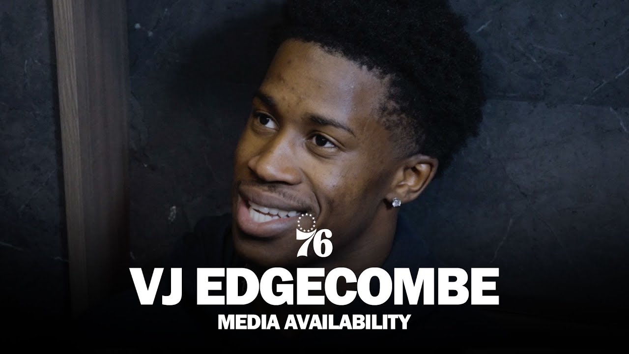 Philadelphia 76ers Postgame Media Availability 🎙️ | VJ Edgecombe | 10.22.25