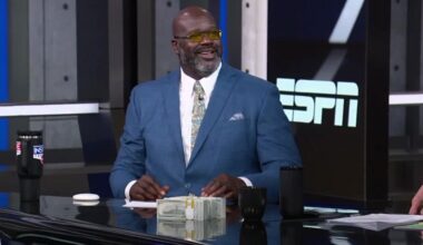 Shaq dropped a STACK against Chuck & Ernie picking the Knicks 💵😳 | Inside The NBA