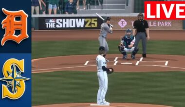 🔴 LIVE : Seattle Mariners vs Detroit Tigers | Oct 10th ALDS POSTSEASON | MLB THE SHOW 25 SIMULATION