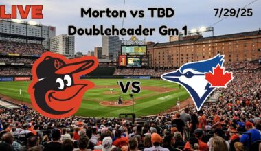 Baltimore Orioles vs Toronto Blue Jays | LIVE! Play-by-Play & Commentary | 7/27/25 | Game #107