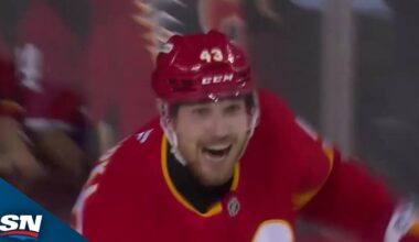 Flames' Adam Klapka Scores Off Brutal Turnover By Canadiens' Noah Dobson