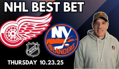 Detroit Red Wings vs New York Islanders Best Bet and Predictions | Jason Sharpe NHL Picks TODAY!