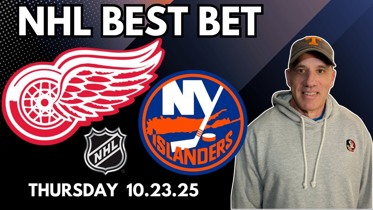 Detroit Red Wings vs New York Islanders Best Bet and Predictions | Jason Sharpe NHL Picks TODAY!