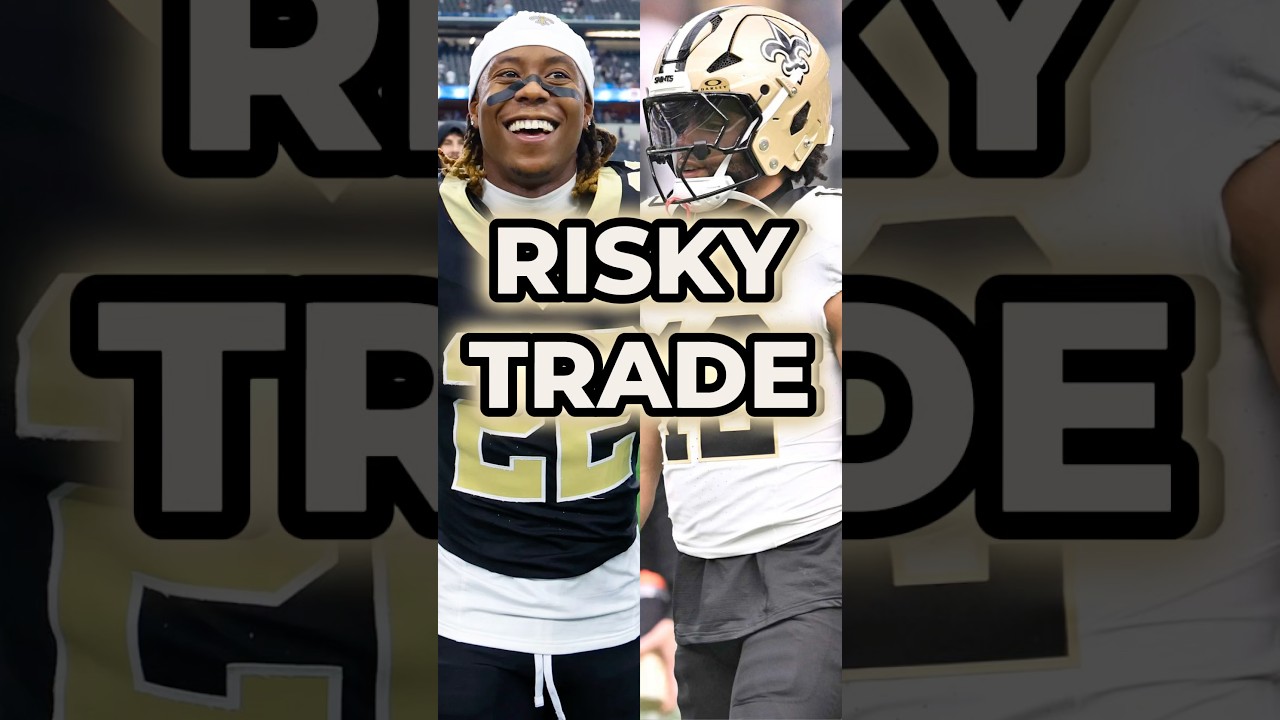 New Orleans Saints TRADING A WR Is Risky! #shorts #nfl Saints News