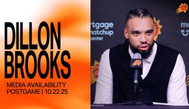 Dillon Brooks Postgame Media Availability | Phoenix Suns | 10-22-25