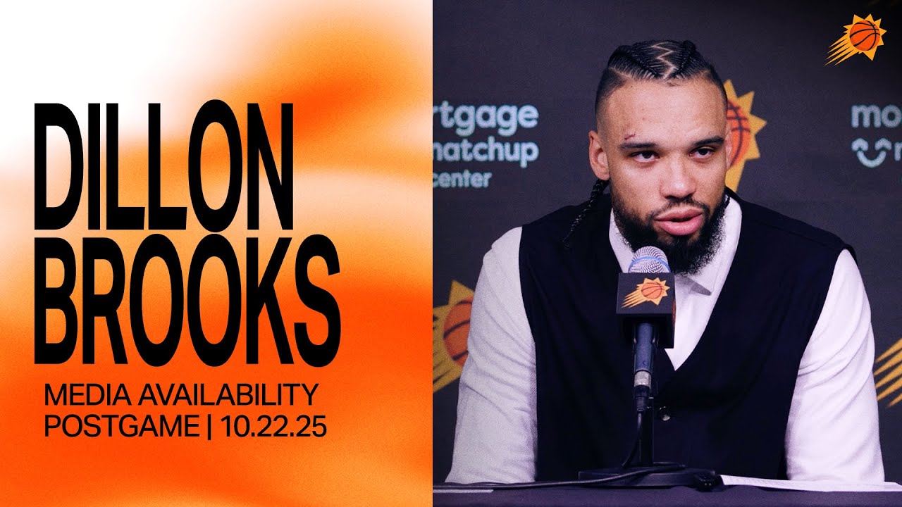 Dillon Brooks Postgame Media Availability | Phoenix Suns | 10-22-25