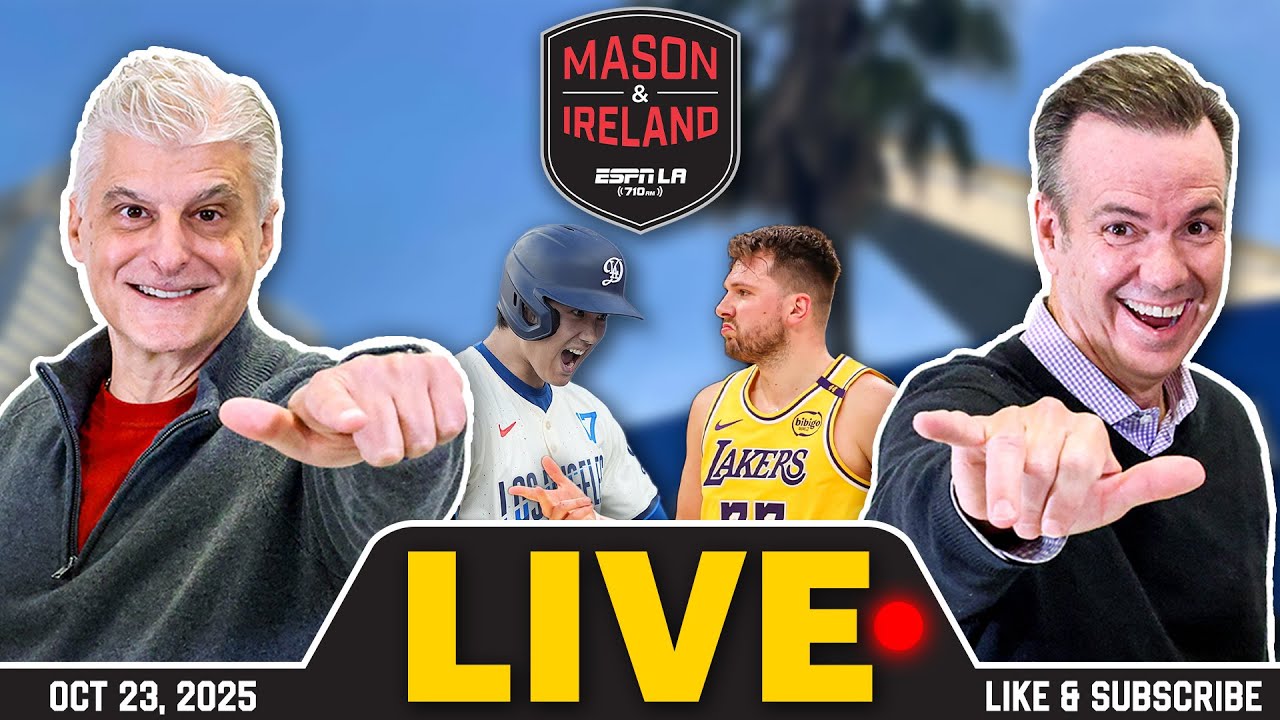 NFL Week 8 is Here | Lakers vs. Twolves Preview | NBA Scandal Update - Mason & Ireland 10-23-25