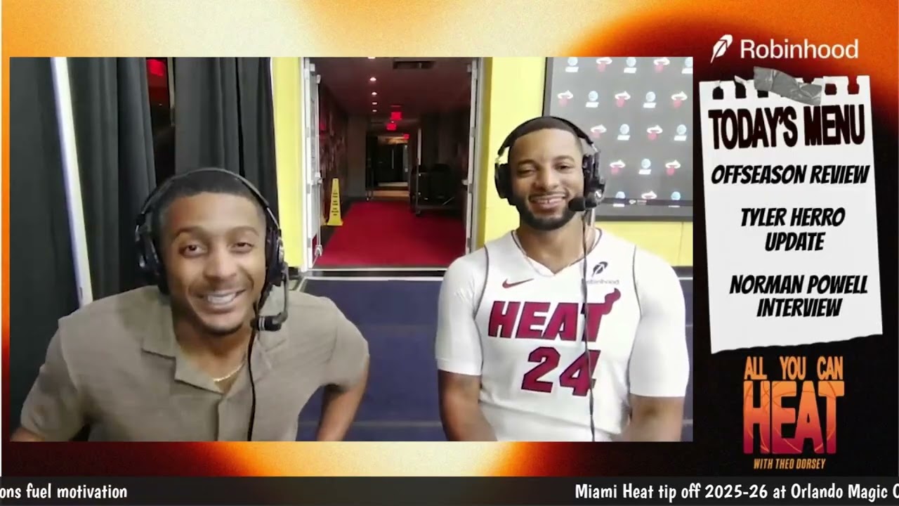 The New Era of Miami Heat Basketball Begins | Norman Powell Interview + Tyler Herro Update