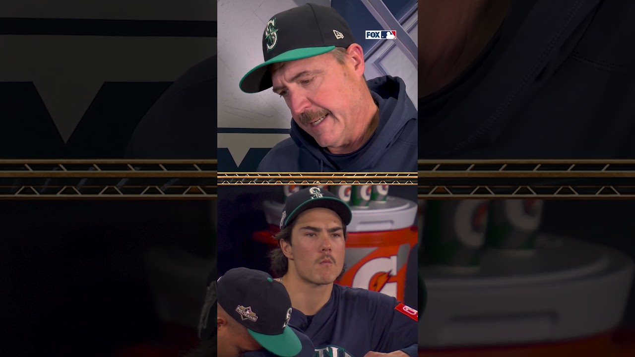 Mariners HC Dan Wilson REACTS to Game 7 loss in ALCS #sad #mariners