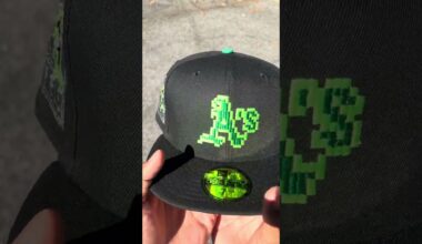 Oakland Athletics Ricky Henderson New Era 59Fifty Fitted Hat 🐘 👾🚀