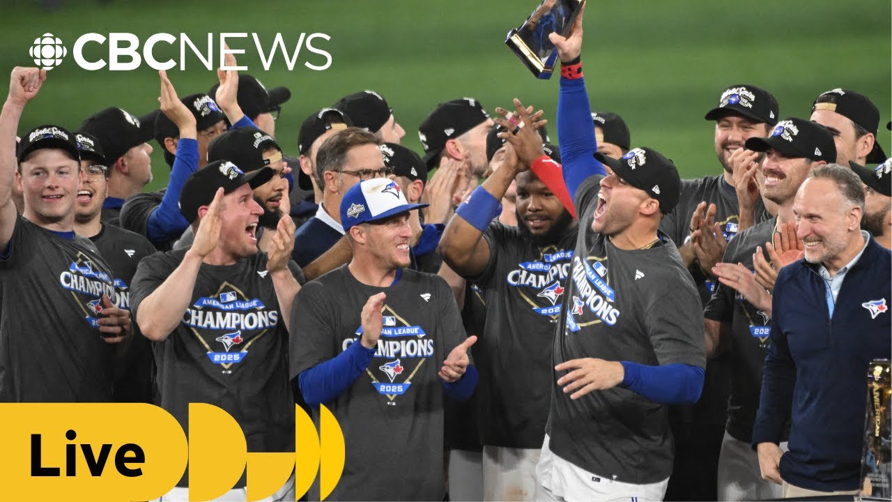 Blue Jays players speak to media ahead of World Series