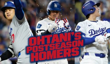 ALL of Shohei Ohtani's homers from the 2024 and 2025 Postseasons in under 5 minutes 💪 | 大谷翔平 ハイライト