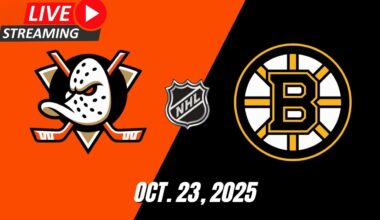 🔥 NHL LIVE 2025-26! Boston Bruins vs Anaheim Ducks | Full Game Live | October 23, 2025