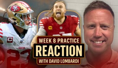 49ers REACTION: Brock Purdy good news, Rams return theory | Ricky Pearsall update | Roster moves
