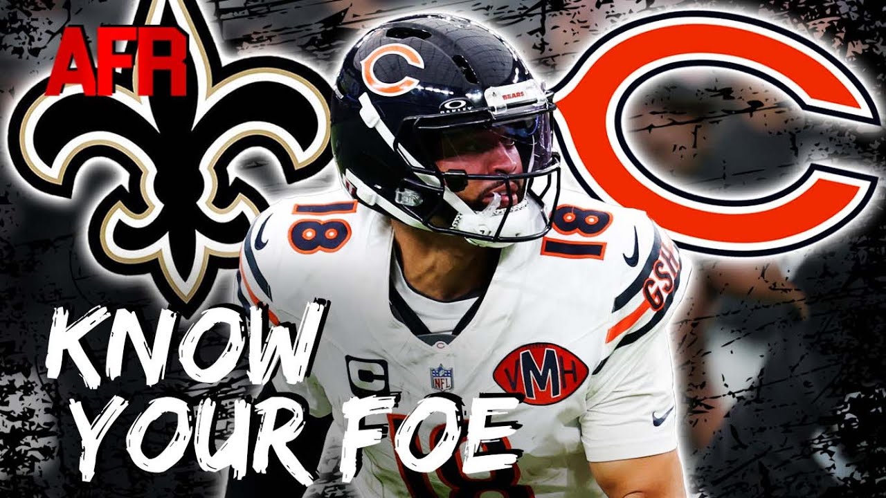 Know Your Foe: New Orleans Saints vs. Chicago Bears | Can Saints Defense Contain Caleb Williams?