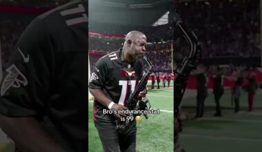 How did he hold that note for that long?! 😳  #nfl #welcometoatlanta #falcons #nflteam #anthem