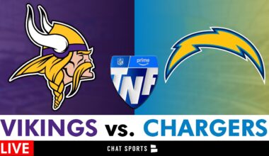 Vikings vs. Chargers Live Streaming Scoreboard, Free Play-By-Play & Highlights | Amazon Prime