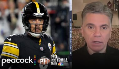 Aaron Rodgers' demeanor was 'off' in Steelers' loss to Bengals | Pro Football Talk | NFL on NBC