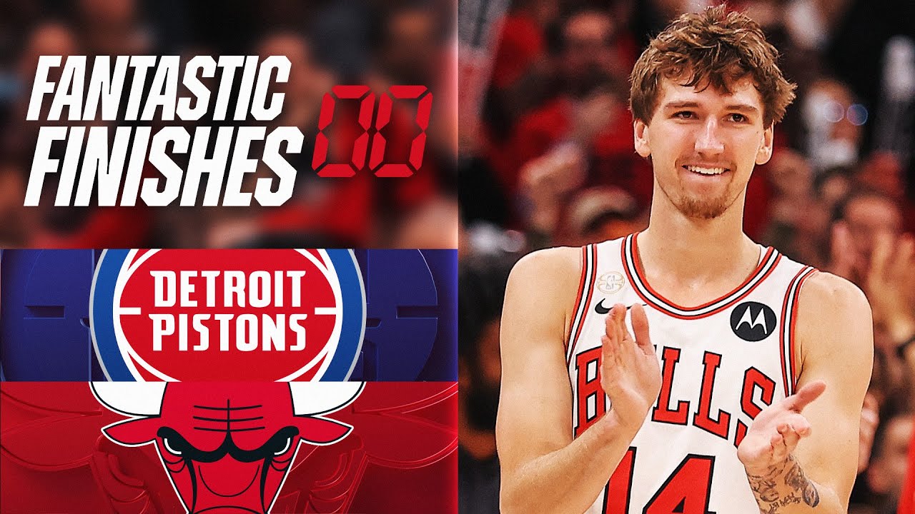 Final 5:00 WILD ENDING Pistons vs Bulls | October 22, 2025