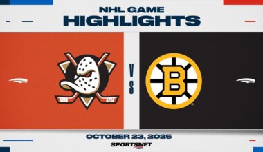 NHL Highlights | Ducks vs. Bruins - October 23, 2025