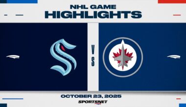 NHL Highlights | Kraken vs. Jets - October 23, 2025