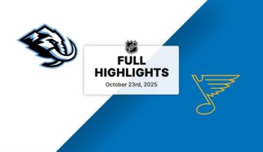NHL Highlights | Mammoth vs. Blues | October 23, 2025