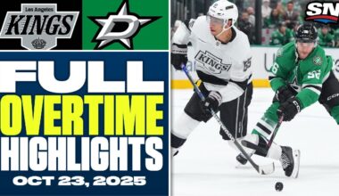 Los Angeles Kings at Dallas Stars | FULL Overtime Highlights - October 23, 2025