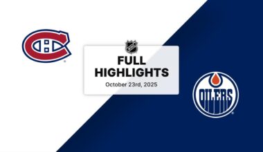 NHL Highlights | Canadiens vs. Oilers | October 23, 2025