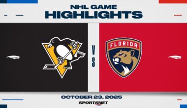 NHL Highlights | Penguins vs. Panthers - October 23, 2025